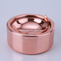 Decorative Metal Coating Ashtray Stainless Steel Ashtray